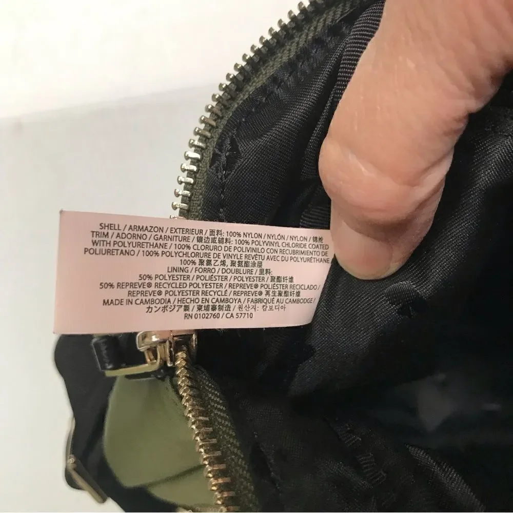 Kate Spade‎ New York Dawn sapling green nylon medium size backpack